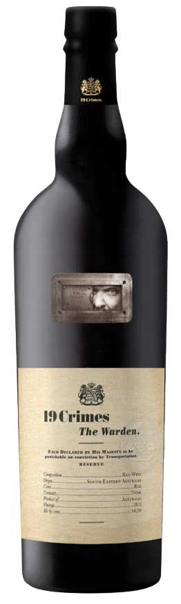19 CRIMES THE WARDEN RED BLEND 750ML @ Deerfoot Meadows [1002825]