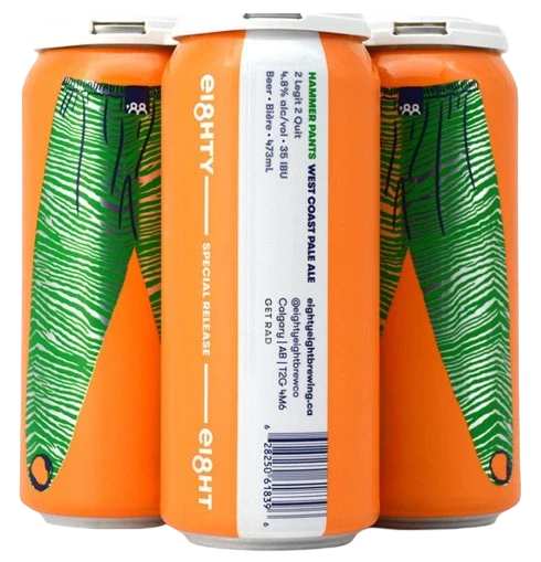 88 HAMMER PANTS WEST COAST PALE ALE 473ML 4PK CAN @ Deerfoot Meadows [1032156]