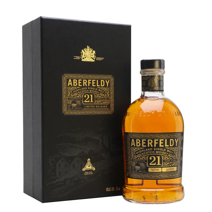 ABERFELDY 21YR SINGLE MALT SCOTCH WHISKY 750ML @ Deerfoot Meadows [1016173]
