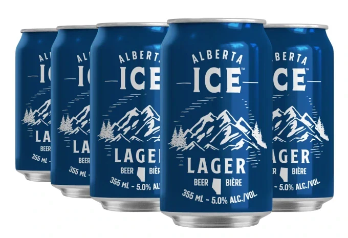 ALBERTA ICE LAGER 355ML 8PK CAN @ MacTaggart [1048140]