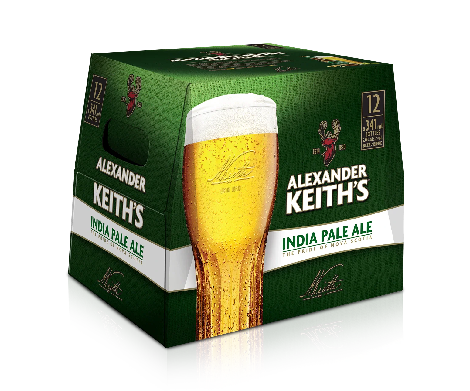 ALEXANDER KEITHS IPA 341ML 12PK BT @ MacTaggart [1003662]