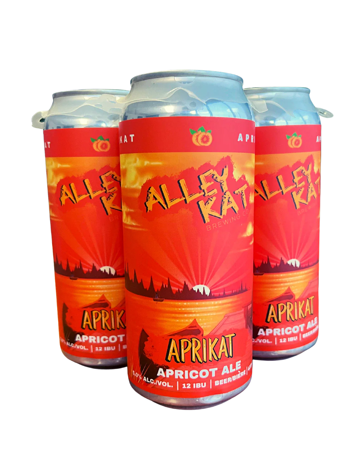 ALLEY KAT APRIKAT APRICOT ALE 473ML 4PK CAN @ Deerfoot Meadows [1046335]