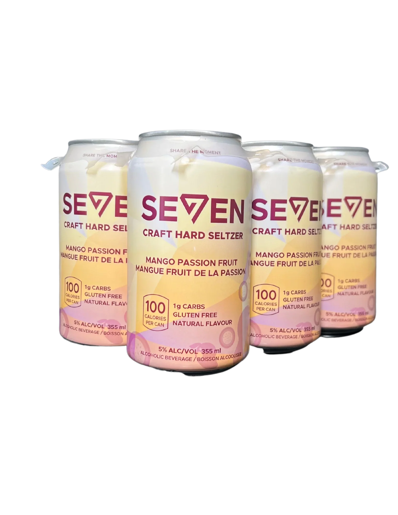 ALLEY KAT SEVEN MANGO PASSION SELTZER 355ML 6PK CAN @ MacTaggart [1039504]