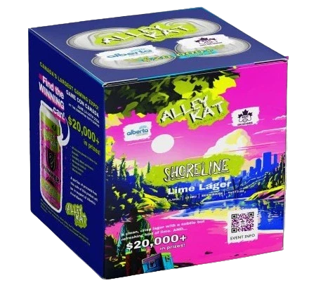 ALLEY KAT SHORELINE LIME LAGER 473ML 4PK CAN @ MacTaggart [1051342]