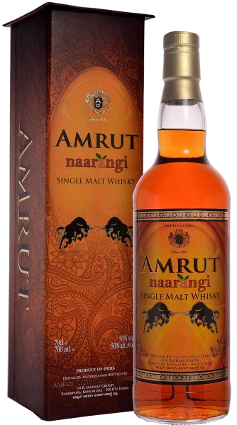 AMRUT NAARANGI SINGLE MALT WHISKY 700ML @ MacTaggart [1015835]