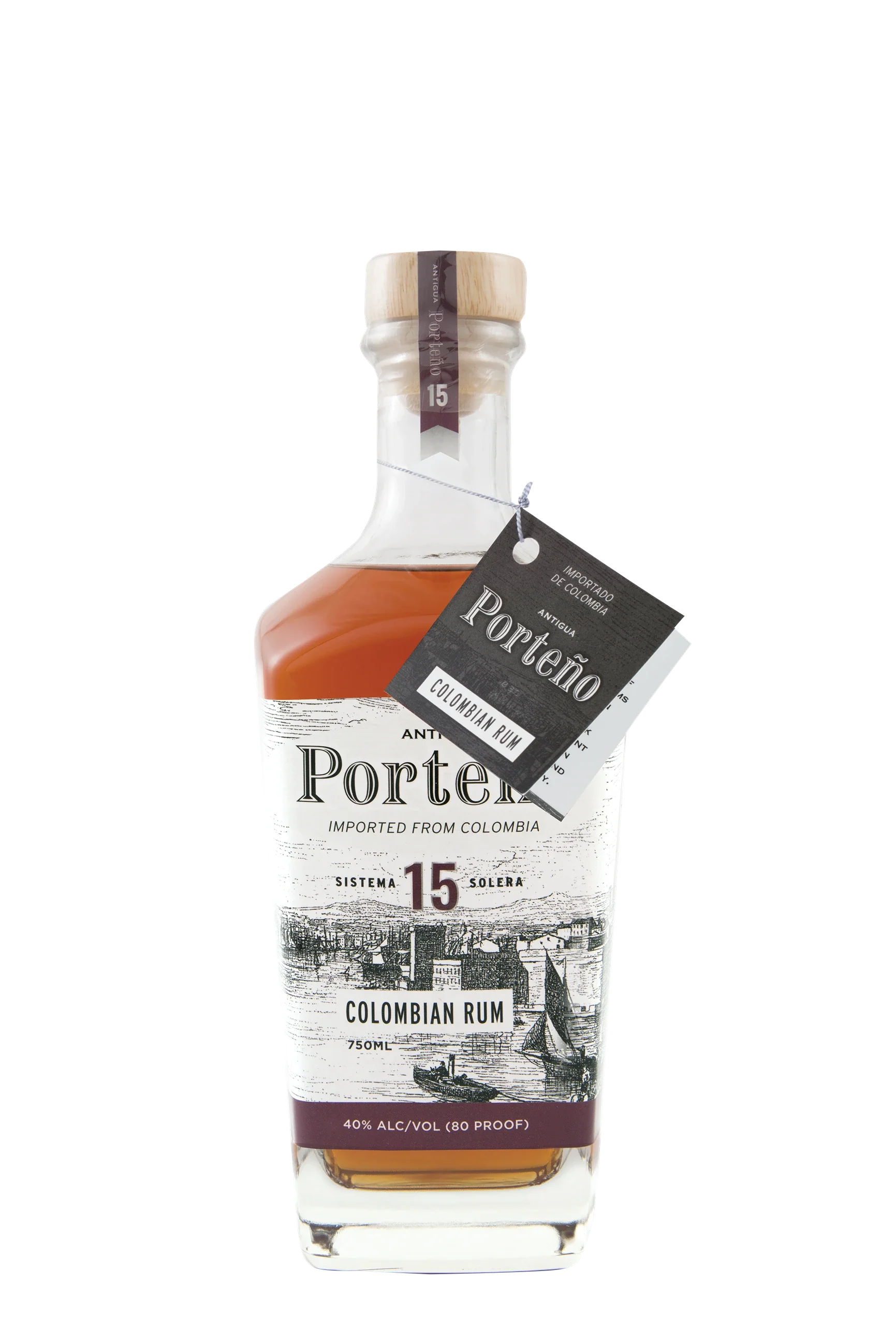 ANTIGUA PORTENO 15 COLOMBIAN RUM 750ML @ Deerfoot Meadows [1006024]