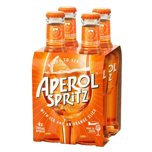 APEROL SPRITZ 200ML 4PK BT @ Deerfoot Meadows [1051624]