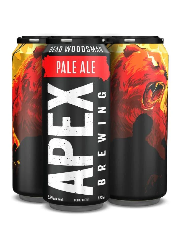 APEX PREDATOR DEAD WOODSMAN PALE ALE 473ML 4PK CAN @ Deerfoot Meadows [1010282]