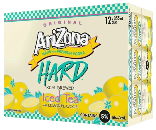 ARIZONA HARD LEMON TEA 355ML 12PK CAN @ MacTaggart [1038528]