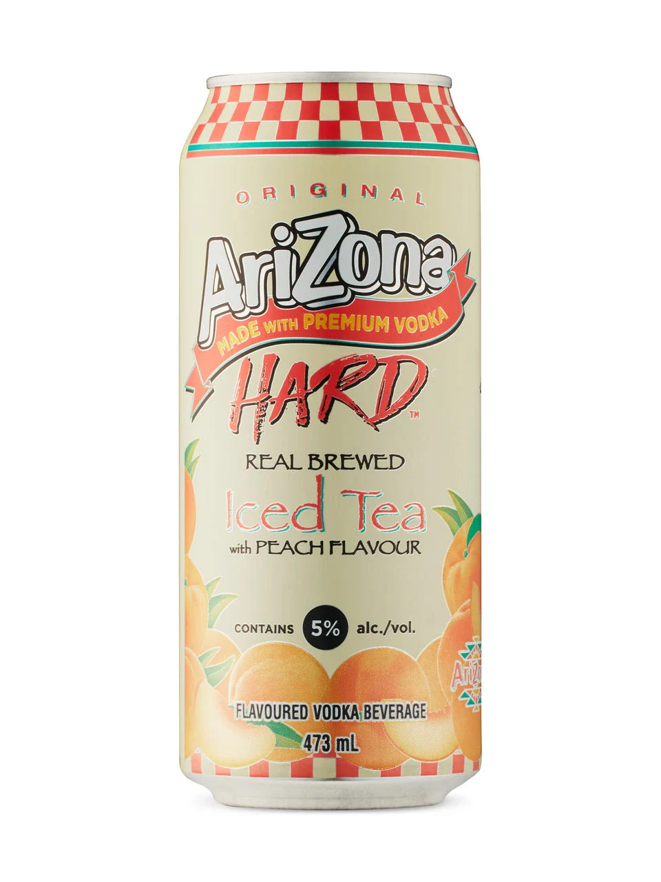 ARIZONA HARD PEACH TEA 473ML CAN @ Deerfoot Meadows [1031969]