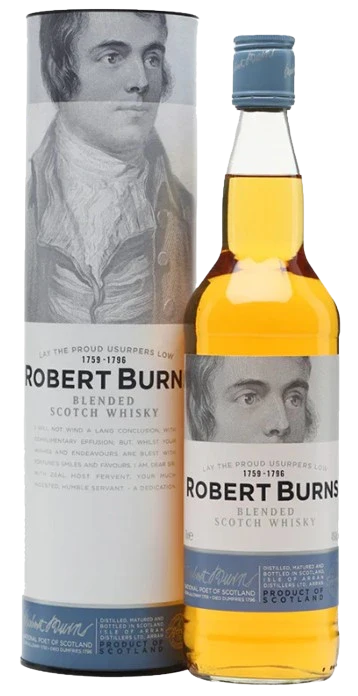 ARRAN ROBERT BURNS BLENDED SCOTCH WHISKY 700ML @ MacTaggart [1012628]