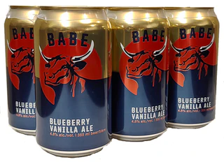BABE BLUEBERRY VANILLA ALE 355ML 6PK CAN @ MacTaggart [1004659]