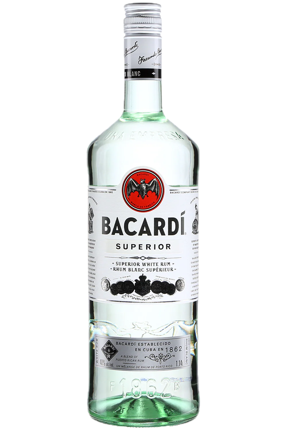 BACARDI WHITE RUM 1.14L @ Saskatoon [1002461]