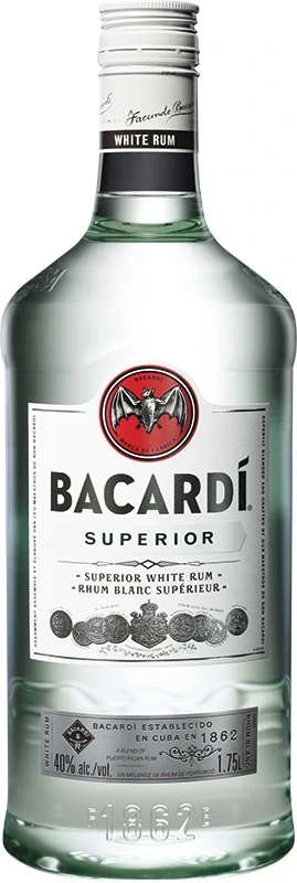 BACARDI WHITE RUM 1.75L @ MacTaggart [1000592]