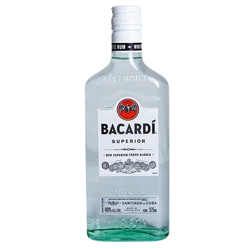BACARDI WHITE RUM 375ML @ MacTaggart [1000828]