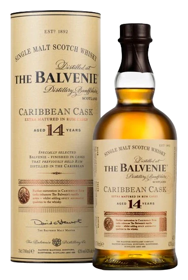 BALVENIE CARIBBEAN CASK 14YR 750ML @ MacTaggart [1001545]