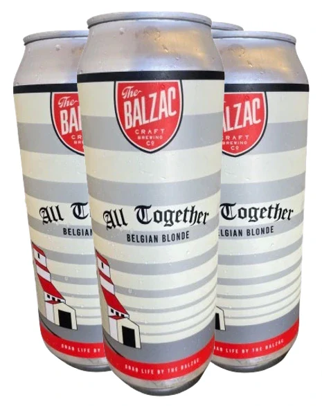 BALZAC ALL TOGETHER BELGIAN BLONDE ALE 473ML 4PK CAN @ MacTaggart [1051760]