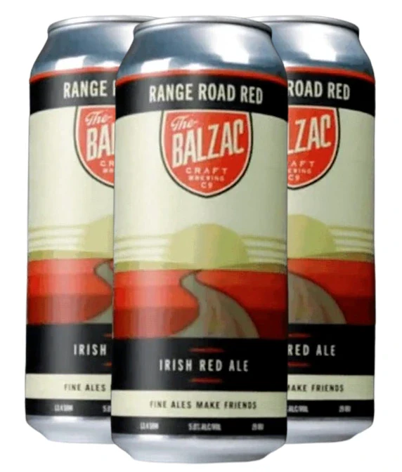 BALZAC RANGE ROAD RED IRISH RED ALE 473ML 4PK CAN @ Deerfoot Meadows [1050803]