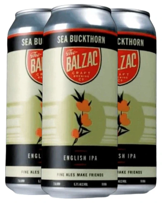 BALZAC SEA BUCKTHORN ENGLISH IPA 473ML 4PK CAN @ Deerfoot Meadows [1050805]