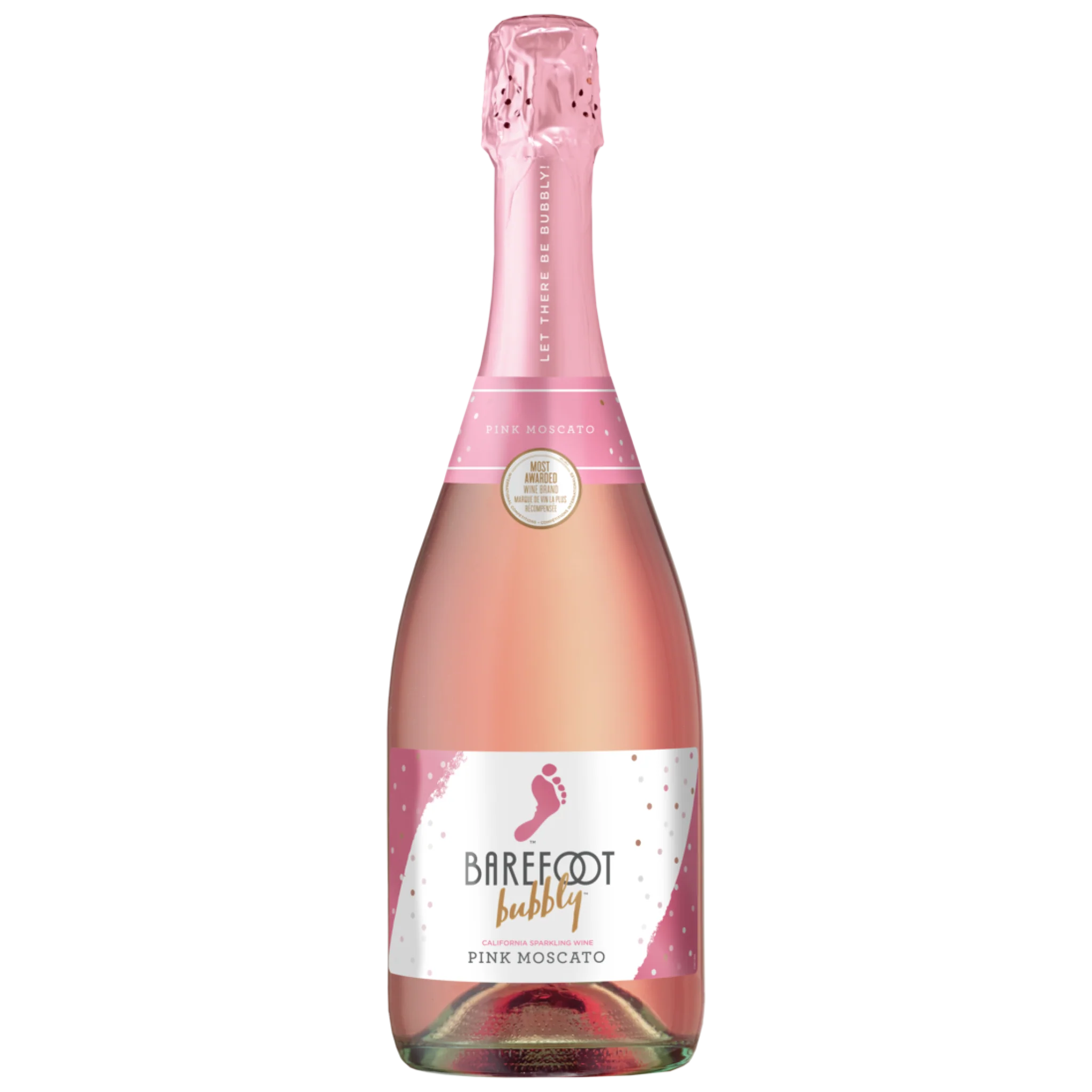 BAREFOOT BUBBLY PINK MOSCATO 750ML @ MacTaggart [1002103]
