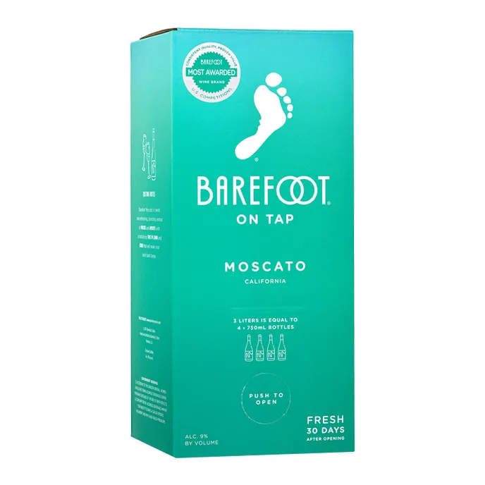 BAREFOOT MOSCATO 3L BOX @ MacTaggart [1004713]
