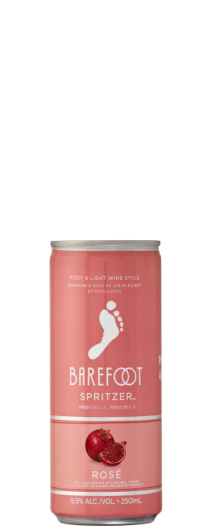 BAREFOOT SPRITZER ROSE 250ML CAN @ MacTaggart [1009456]