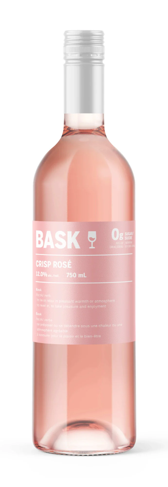 BASK CRISP ROSE 750ML @ Deerfoot Meadows [1026298]