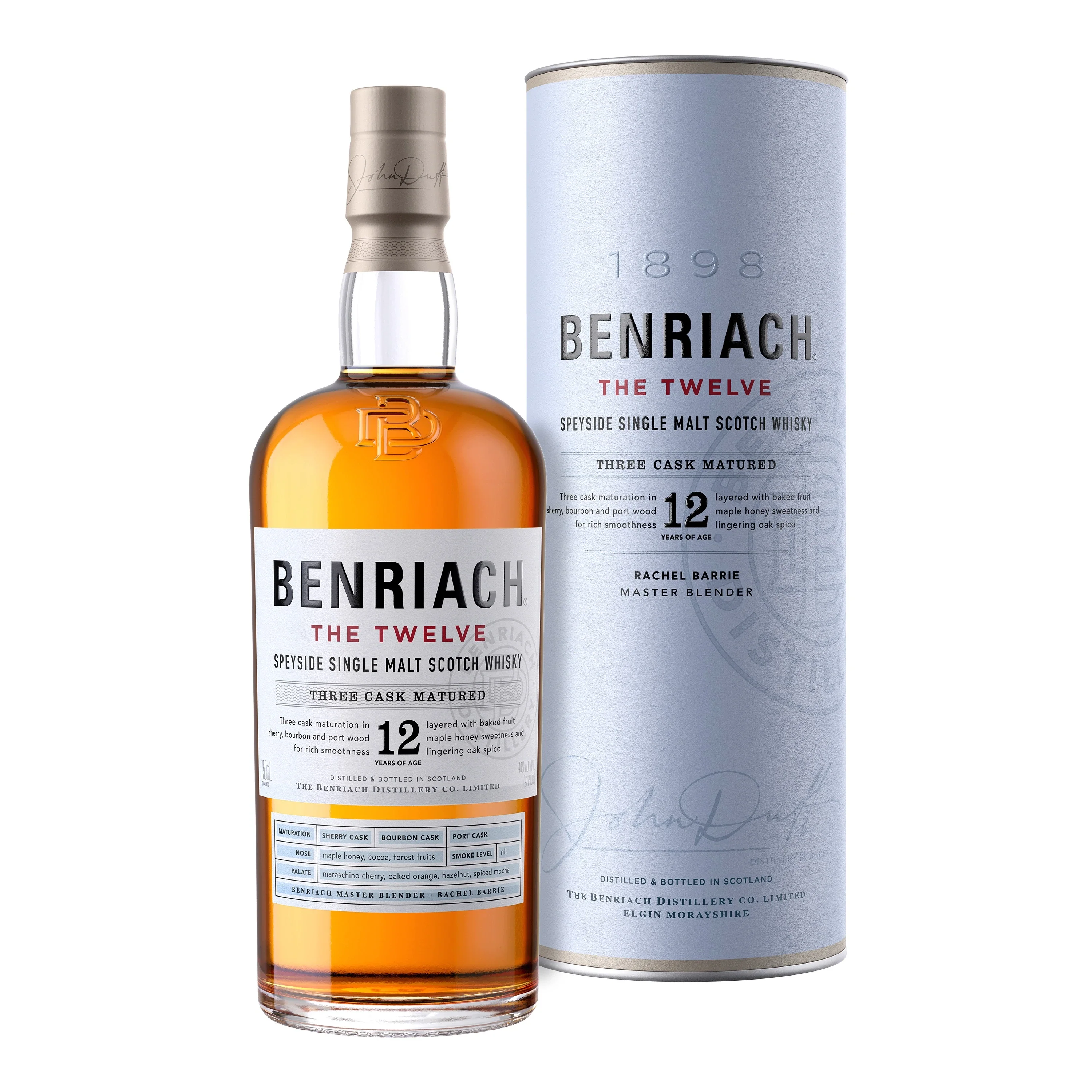 BENRIACH 12YR SPEYSIDE SINGLE MALT SCOTCH WHISKY 750ML @ Saskatoon [1030959]