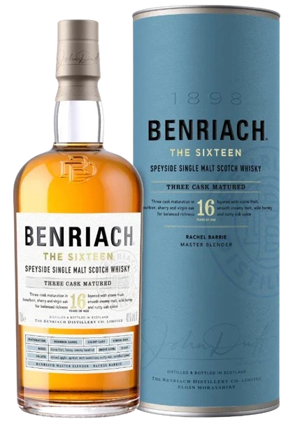 BENRIACH 16YR SINGLE MALT WHISKY 700ML @ Deerfoot Meadows [1001210]