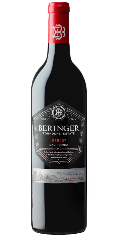 BERINGER FOUNDERS ESTATE MERLOT 750ML @ Saskatoon [1008152]