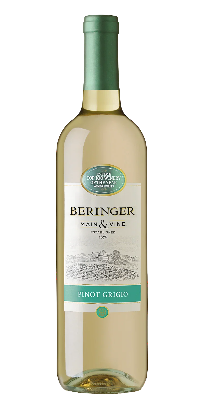 BERINGER MAIN & VINE PINOT GRIGIO 750ML @ MacTaggart [1001288]