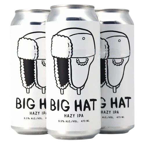 BEST OF KIN BIG HAT HAZY IPA 473ML 4PK CAN @ MacTaggart [1037508]