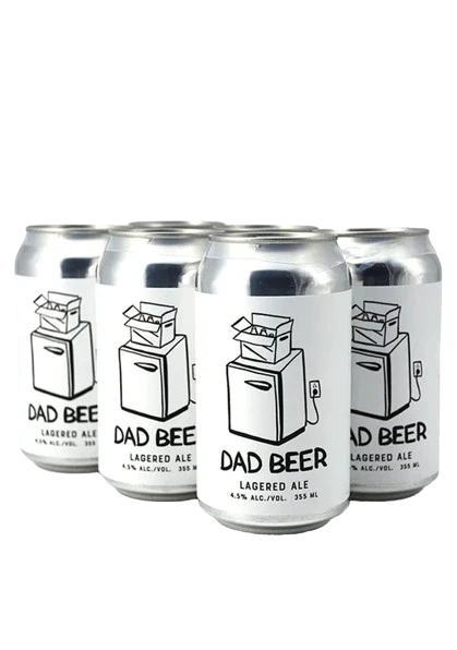 BEST OF KIN DAD BEER LAGERED ALE 355ML 6PK CAN @ Deerfoot Meadows [1037509]