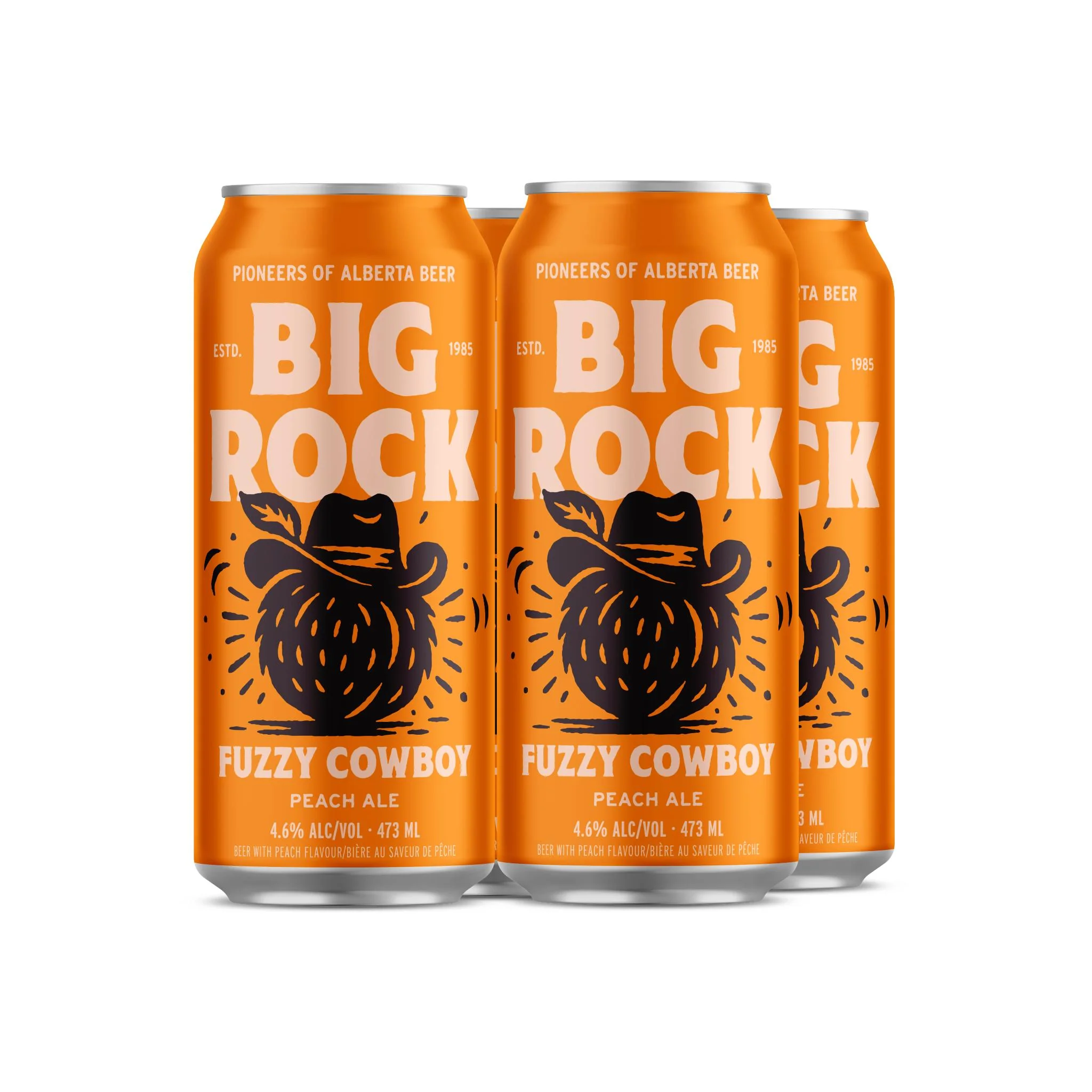 BIG ROCK FUZZY COWBOY PEACH ALE 473ML 4PK CAN @ Lethbridge [1056118]
