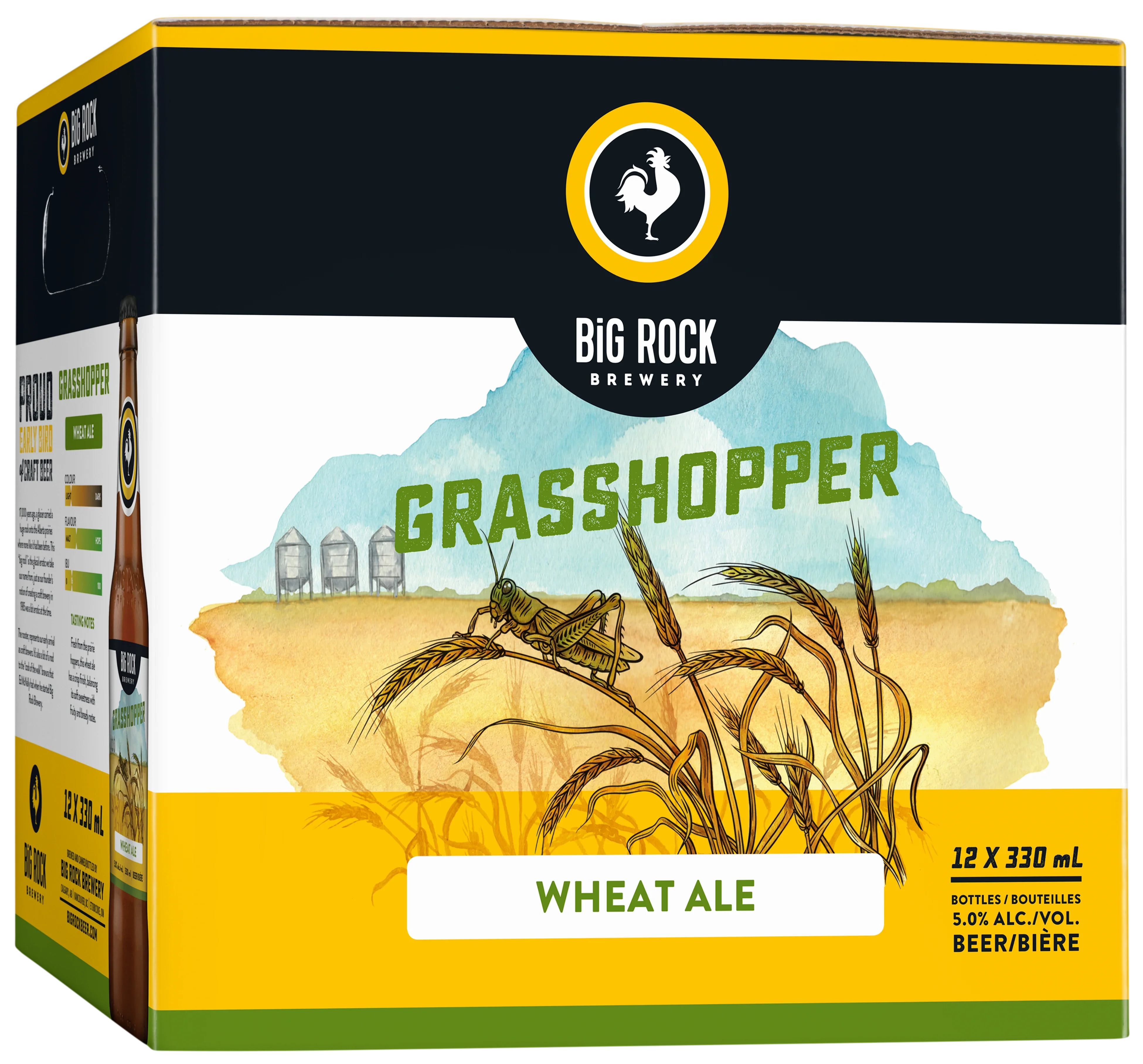 BIG ROCK GRASSHOPPER 341ML 12PK BT @ MacTaggart [1002085]