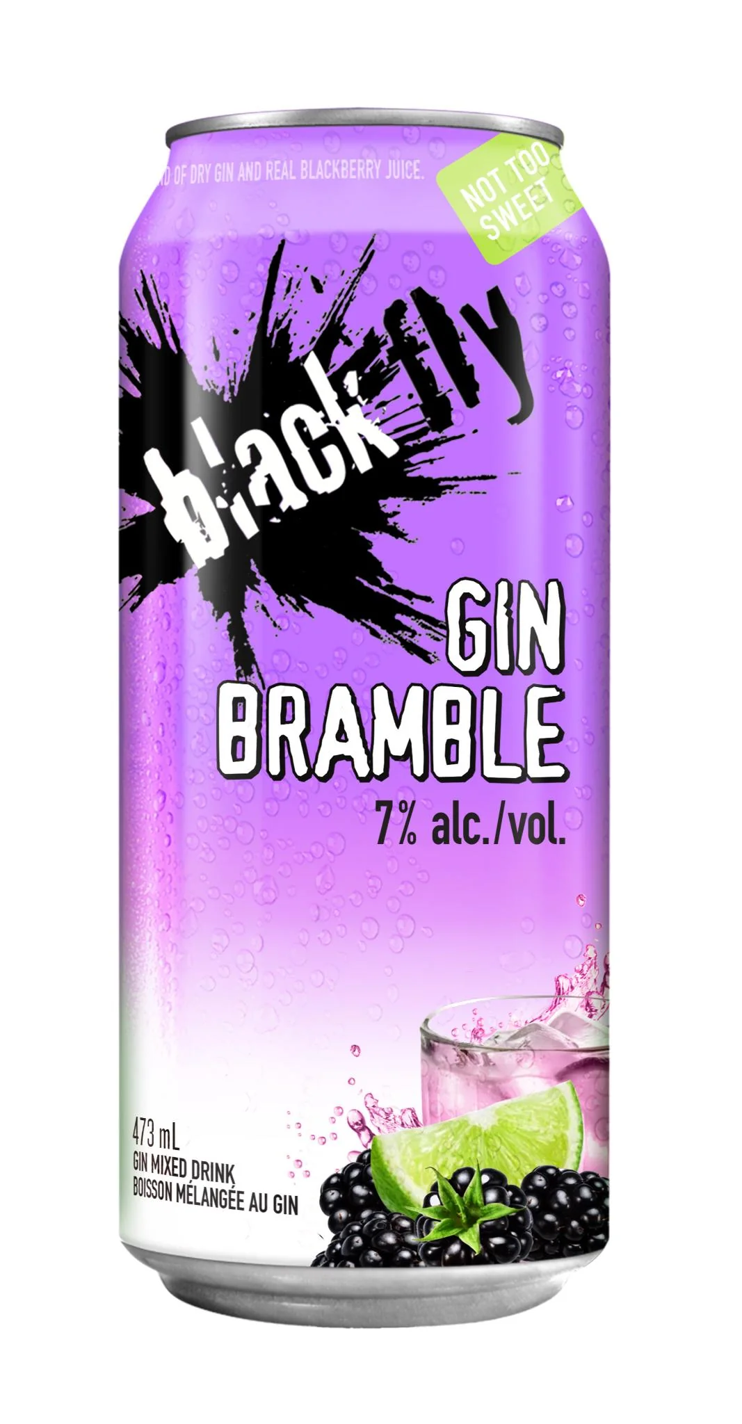 BLACK FLY GIN BRAMBLE 473ML CAN @ Regina [1071573]