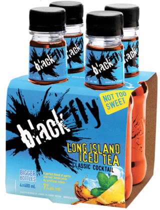 BLACK FLY LONG ISLAND ICED TEA 400ML 4PK BT @ Deerfoot Meadows [1002399]