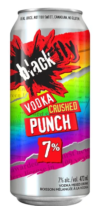 BLACK FLY VODKA CRUSHED PUNCH 473ML CAN @ Saskatoon [1029149]