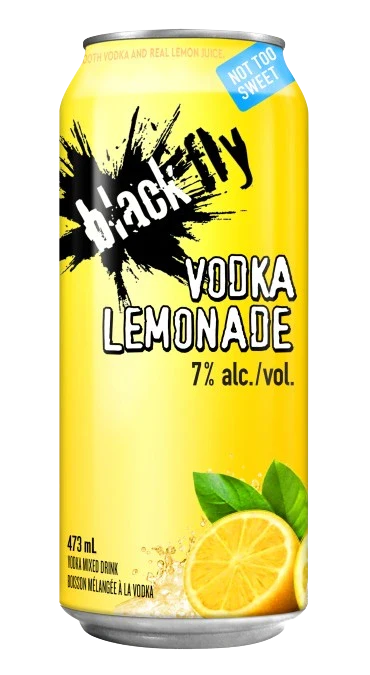 BLACK FLY VODKA LEMONADE 473ML CAN @ MacTaggart [1052273]