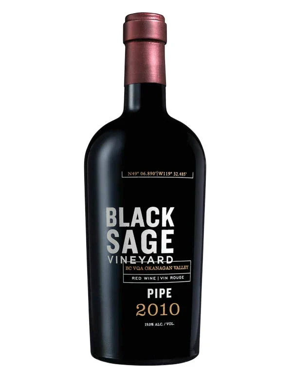 BLACK SAGE VINEYARD PIPE VQA 500ML @ Deerfoot Meadows [1014227]