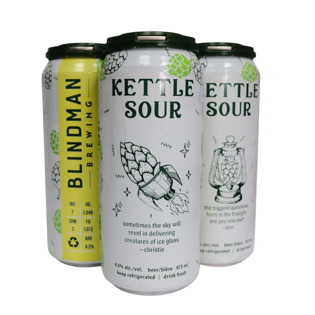 BLINDMAN DRY HOP KETTLE SOUR 473ML 4PK CAN @ Deerfoot Meadows [1009454]