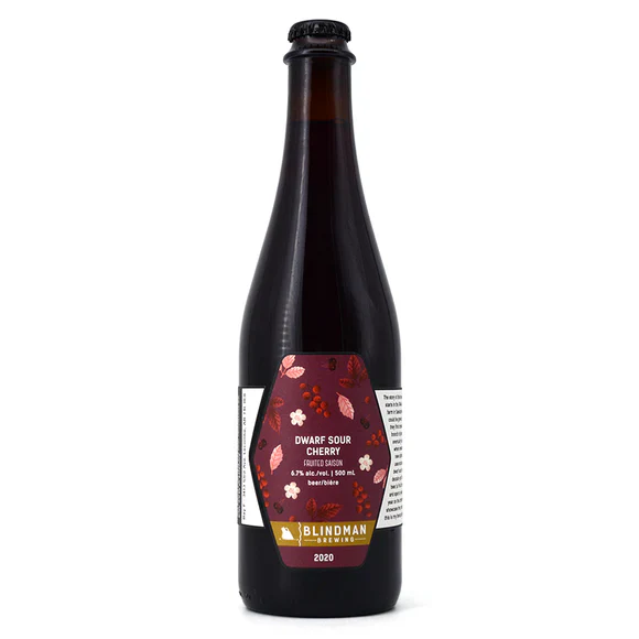 BLINDMAN DWARF SOUR CHERRY FRUITED SAISON 500ML BT @ MacTaggart [1032149]
