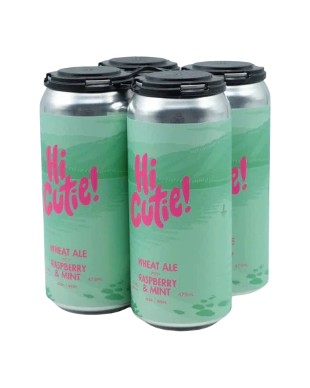 BORN BREW HI CUTIE PALE WHEAT ALE 473ML 4PK CAN @ MacTaggart [1009508]