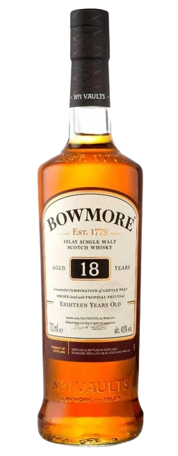 BOWMORE 18YR SINGLE MALT SCOTCH WHISKY 750ML @ MacTaggart [1001264]
