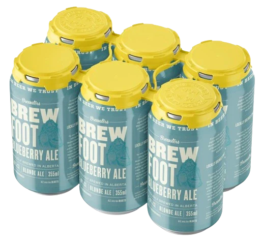 BREWSTERS BREWFOOT BLUEBERRY ALE 355ML 6PK CAN @ MacTaggart [1009845]