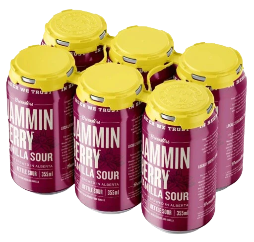 BREWSTERS JAMMIN BERRY VANILLA SOUR 355ML 6PK CAN @ MacTaggart [1042038]