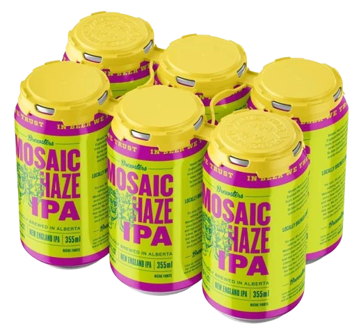 BREWSTERS MOSAIC HAZE IPA 355ML 6PK CAN @ MacTaggart [1023145]