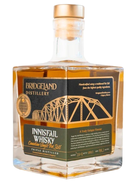 BRIDGELAND INNISFAIL SINGLE POT STILL WHISKY 500ML @ MacTaggart [1051817]