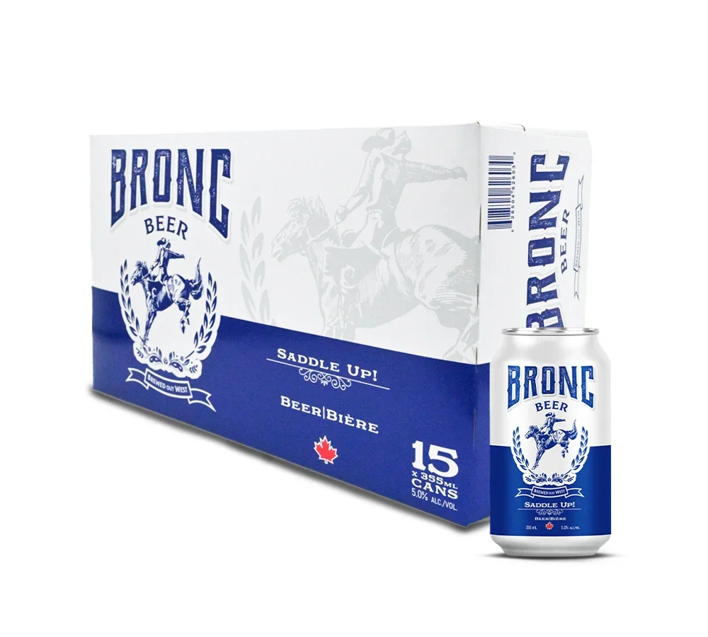 BRONC BEER 355ML 15PK CAN @ Saskatoon [1025352]