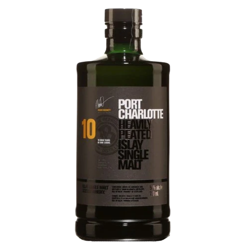 BRUICHLADDICH PORT CHARLOTTE 10YR SINGLE MALT SCOTCH 750ML @ MacTaggart [1023397]